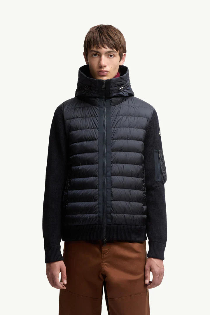 Pima MON Quilted Cardigan
