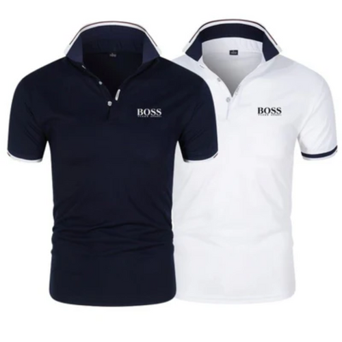 [Buy 1, get 2] 2-pack chef polo shirts
